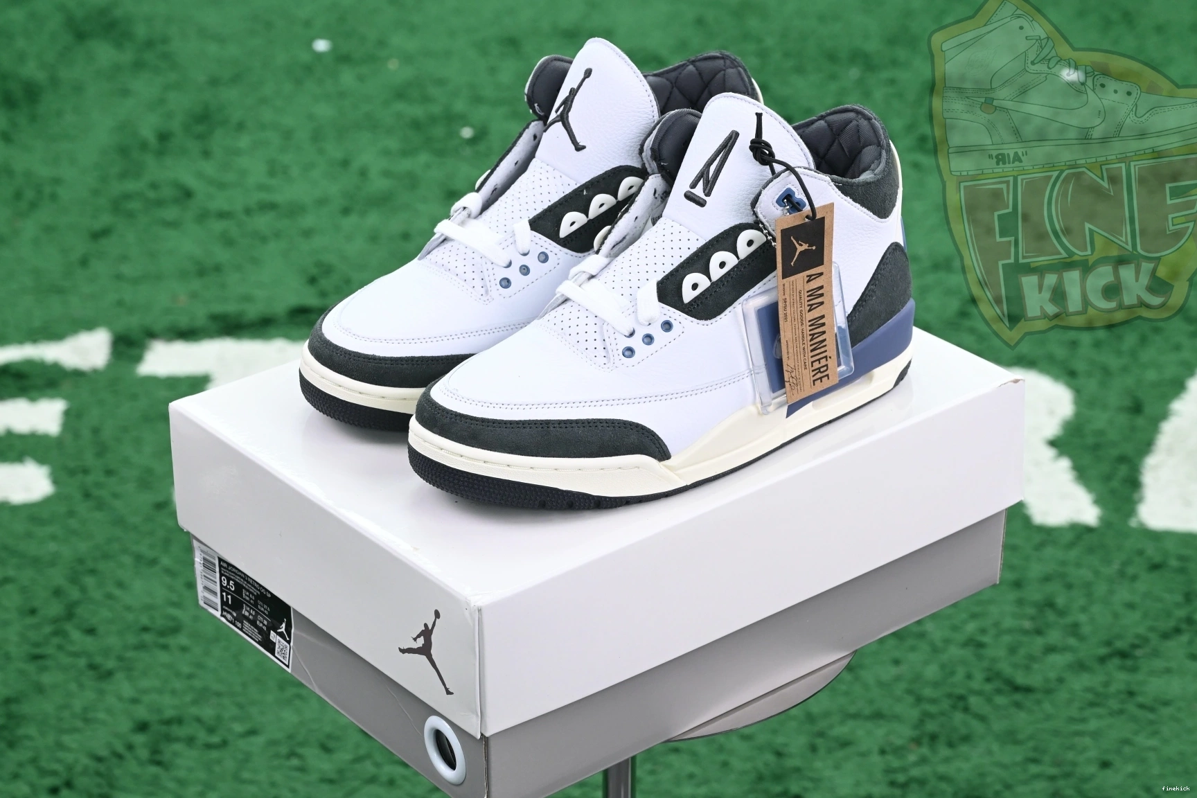 Air x Maniére Ma BLUE” Jordan Jordan3“DIFFUSED A 0823